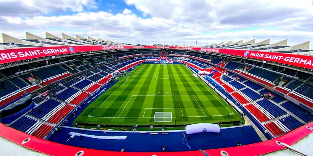 The famous Parc des Princes stadium - accommodation for Paris 2024
